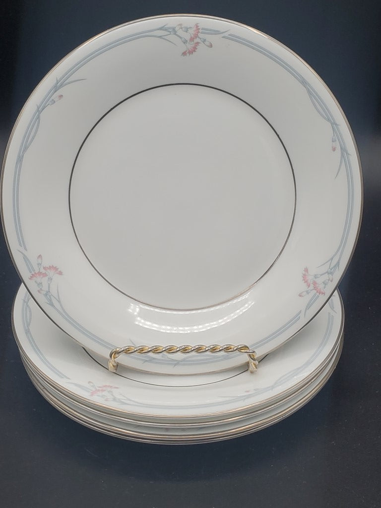 Set of 5 Royal Doulton Carnation Bread & Butter Plates LK