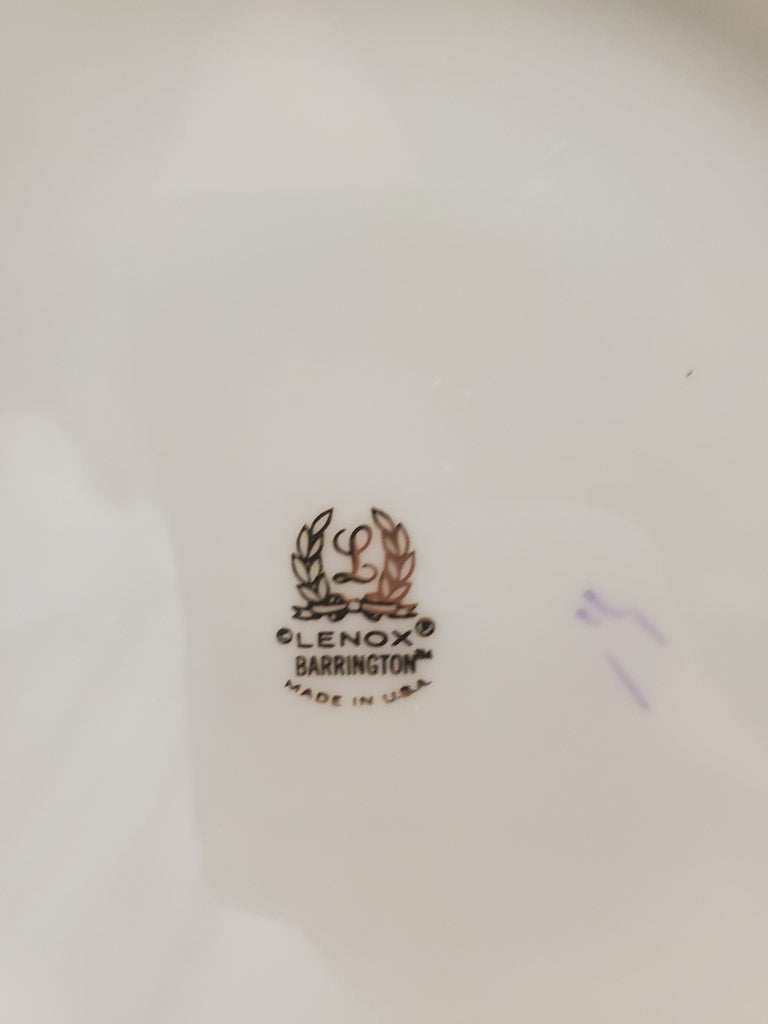 Set of 4 Lenox Barrington Coupe Soup Bowls LK
