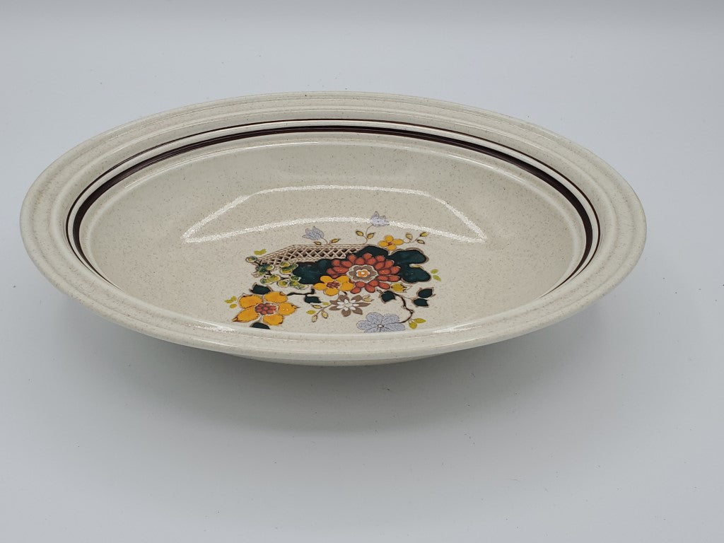 Royal Doulton Paradise Garden 10" Oval Vegetable Bowl LK