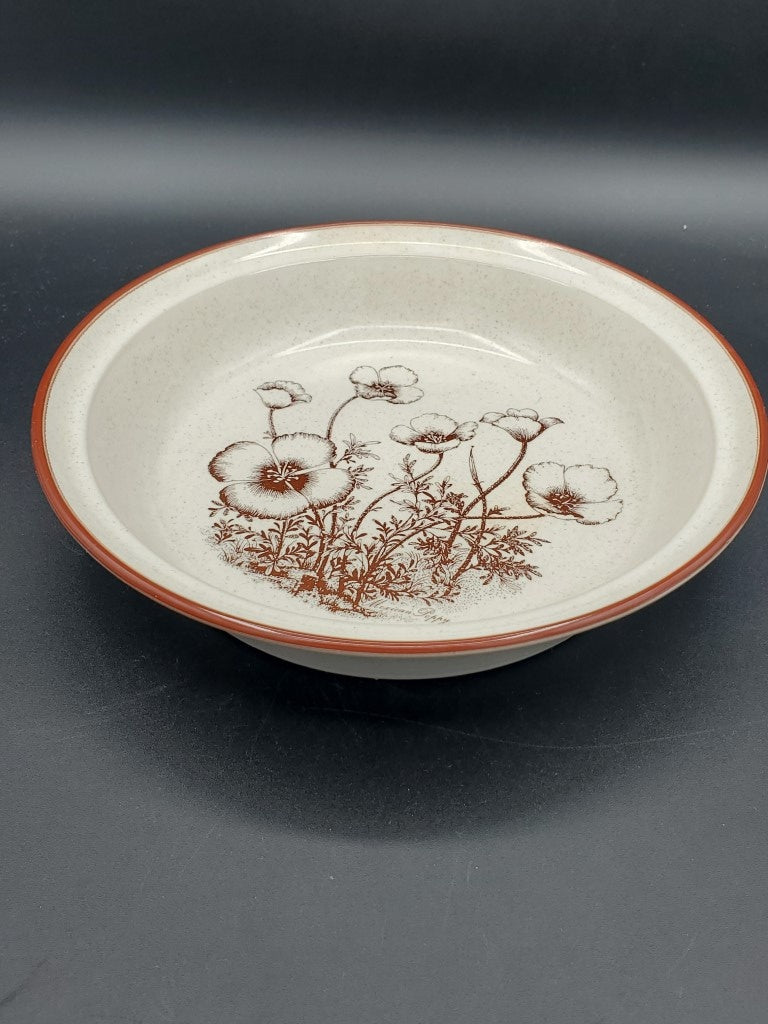 Noritake Desert Flowers Round Vegetable Bowl LK