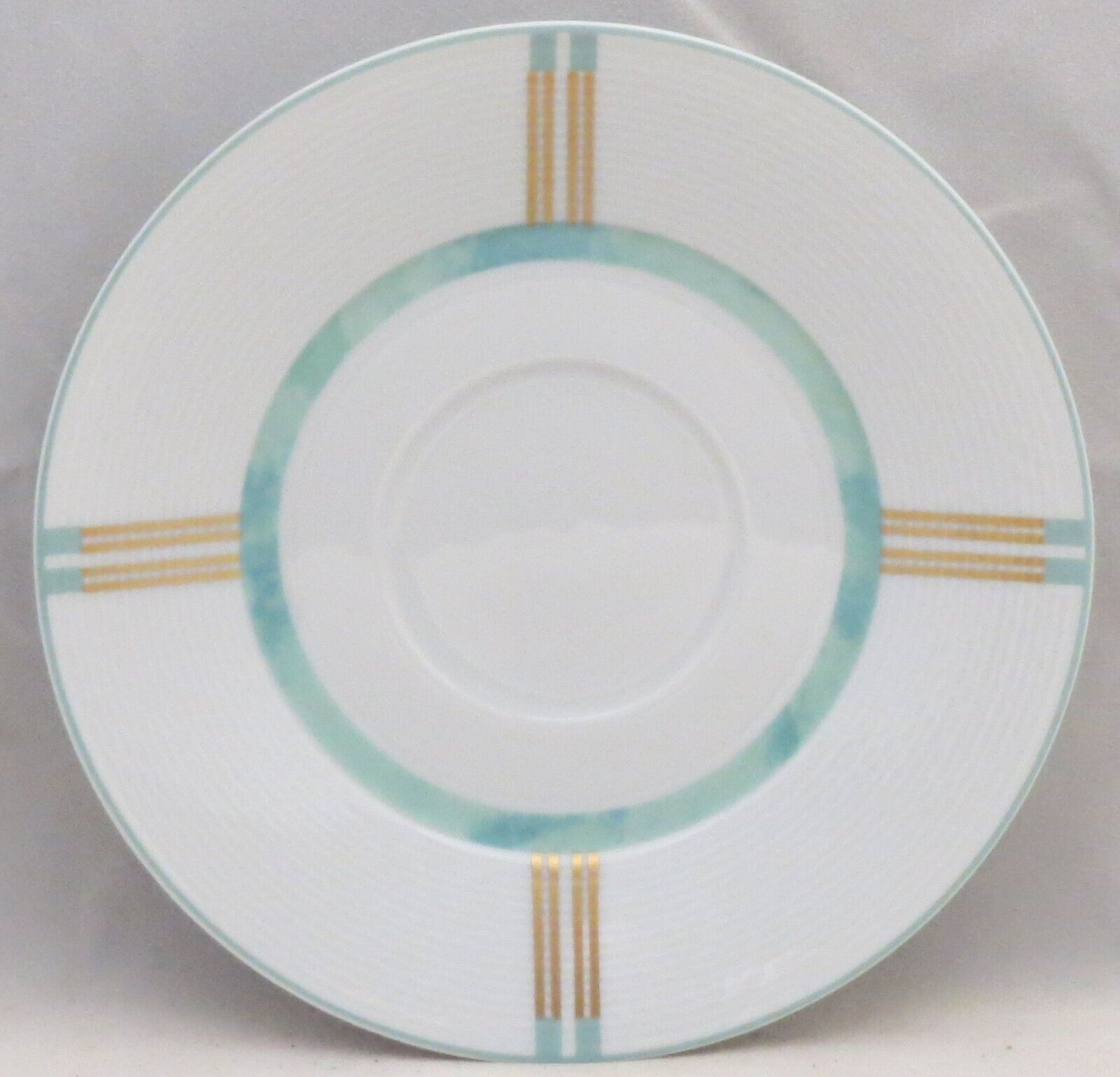 Set of 5 Bernardaud Paestum Saucers for Footed Cup