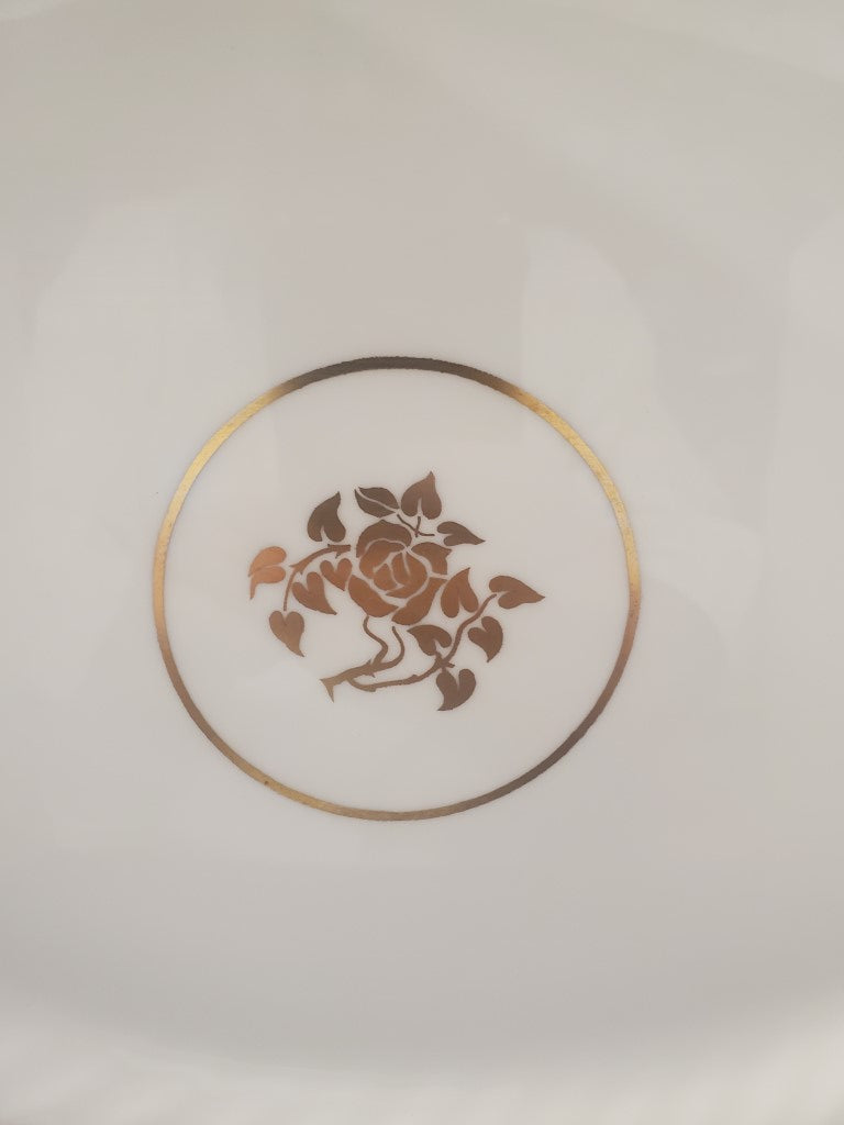 Minton Gold Rose Oval Serving Platter LK