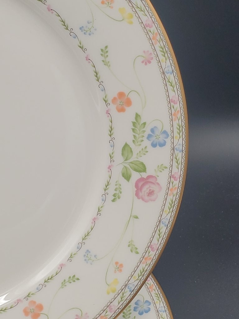 Set of 2 Noritake FInale Dinner Plates LK