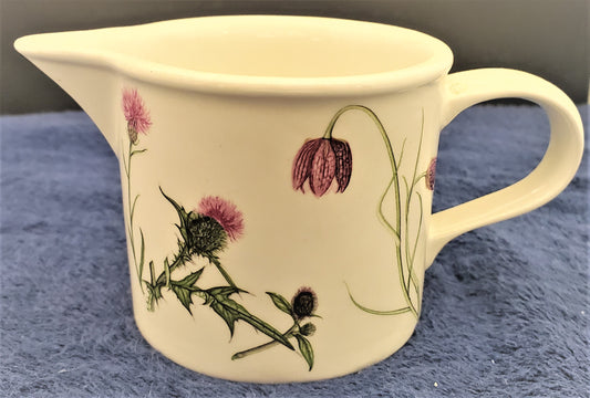 Portmeirion Queen's Hidden Garden Creamer (Fritillary/Thistle)