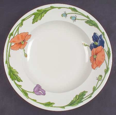 Villeroy And Boch Amapola Deep Round Platter (Imperfect)
