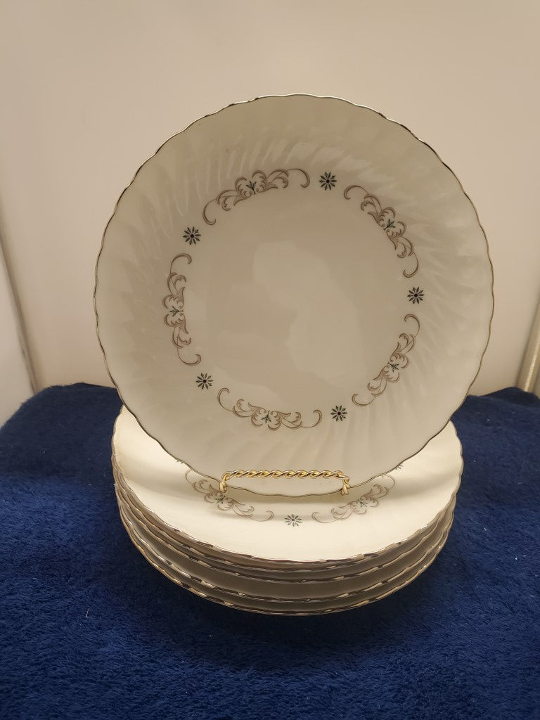 Set of 6 Syracuse Westminster Dinner Plates LK