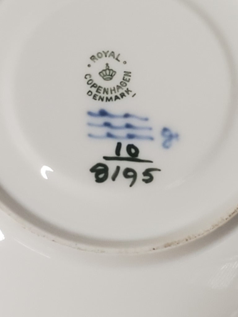Royal Copenhagen Blue Flowers Braided Saucer (8195)