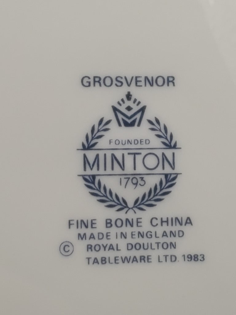Set of 6 Minton Grosvenor Dinner Plates LK
