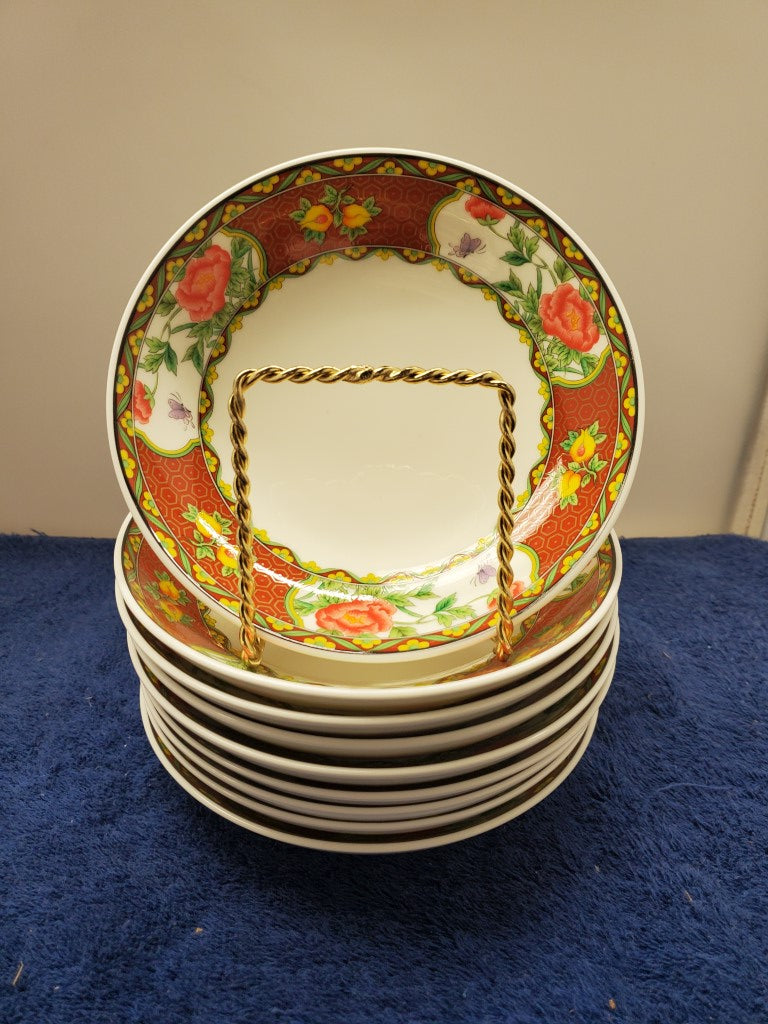 Set of 9 Mikasa Imperial Palace Fruit Bowls LK