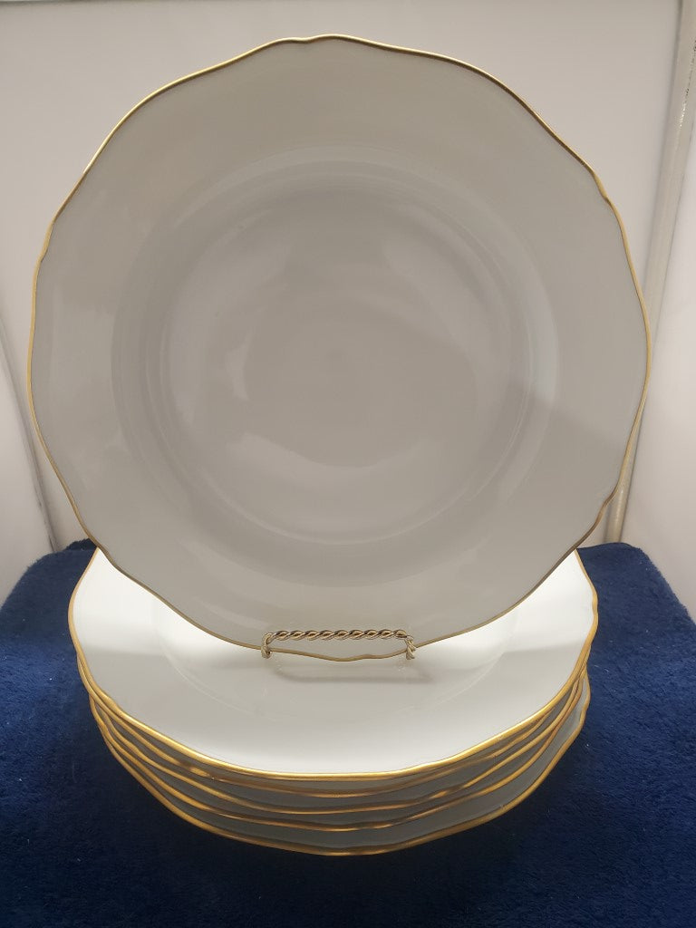 Set of 3 Chastagner Limoges (France) Unknown Dinner Plates LK