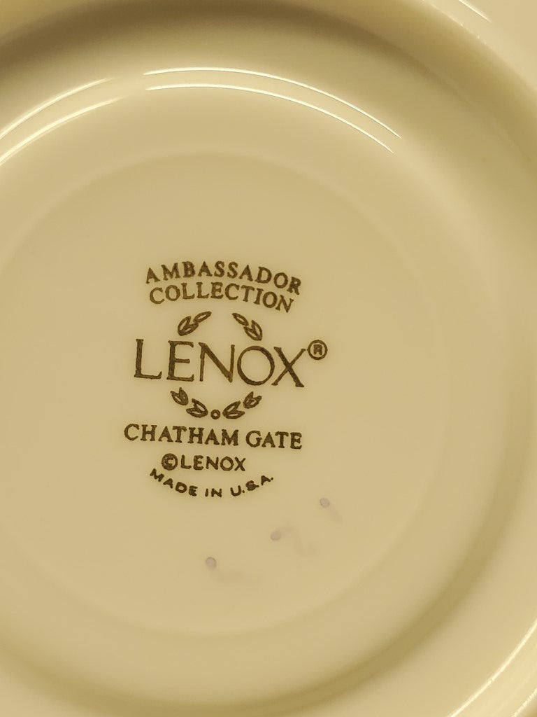Set of 3 Lenox Chatham Gate Cup & Saucer Sets LK
