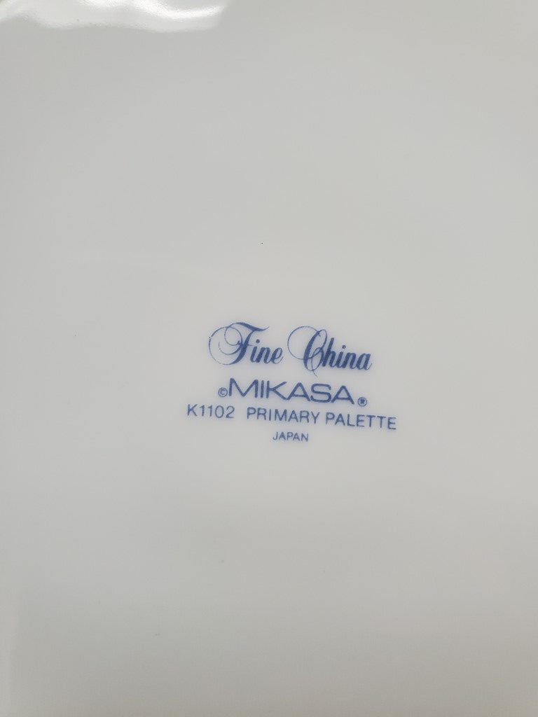 Set of 4 Mikasa Primary Palette Coupe Soup Bowls LK