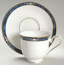 Set of 4 Lenox Royal Kelly Footed Cup & Saucer Sets