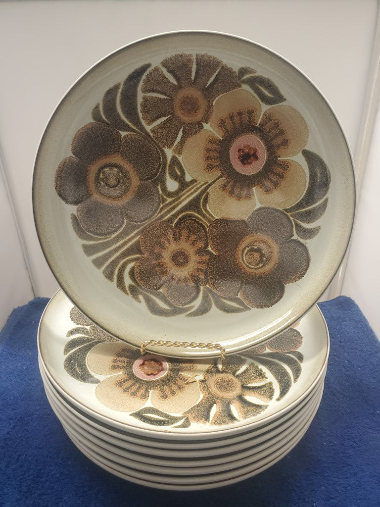 Set of 8 Denby Westbury Bread & Butter Plates LK