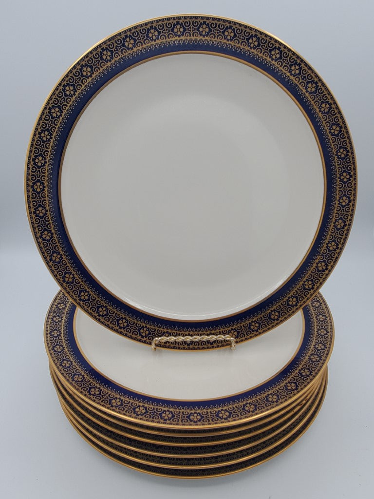 Set of 7 Noritake Aristocrat Dinner Plates LK