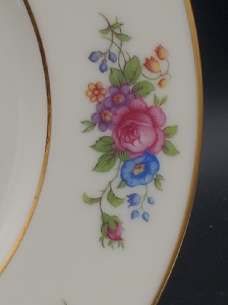 Set of 8 Lenox Lenox Rose Dinner Plates LK