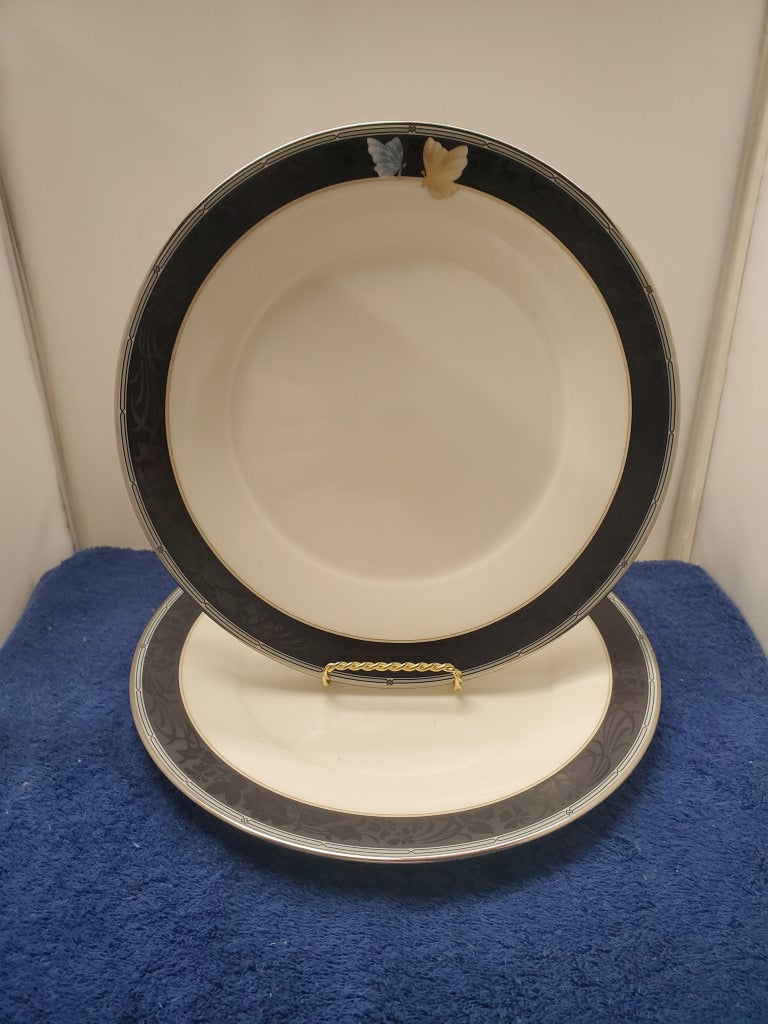 Set of 2 Noritake Enchanteur Dinner Plates LK