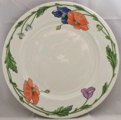 Set of 4 Villeroy & Boch Amapola Round Platter (Chop Plates)