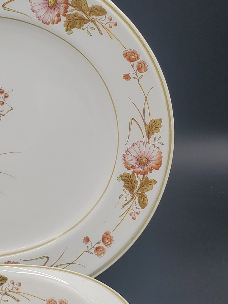 Noritake Hofgarten 10" Oval Vegetable Bowl and 13" Oval Serving Platter LK