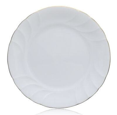 Set of 4 Mikasa Wedding Band Platinum Salad Plates