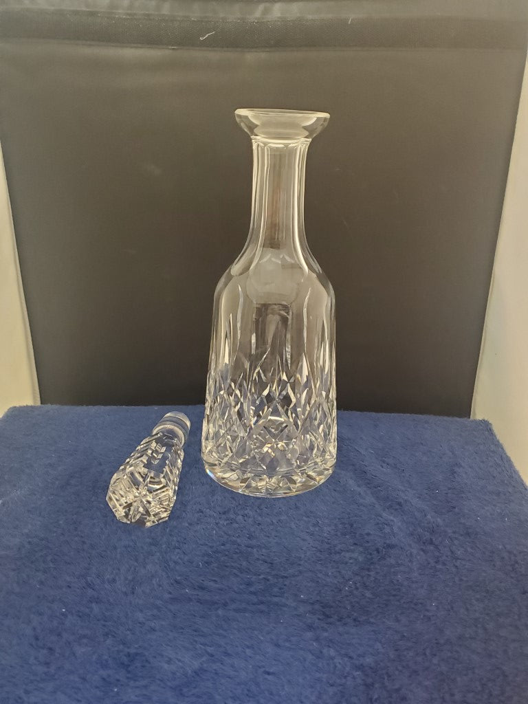 Waterford Lismore Wine Decanter with Stopper (Cut)