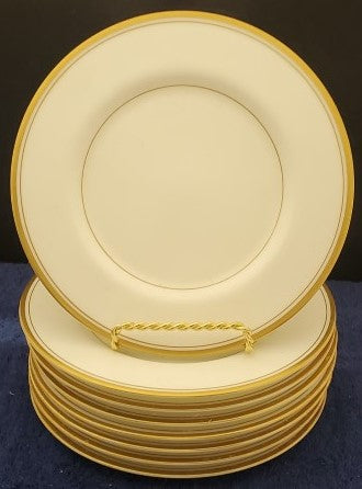 Set of 7 Mikasa Wheaton Salad Plates LK