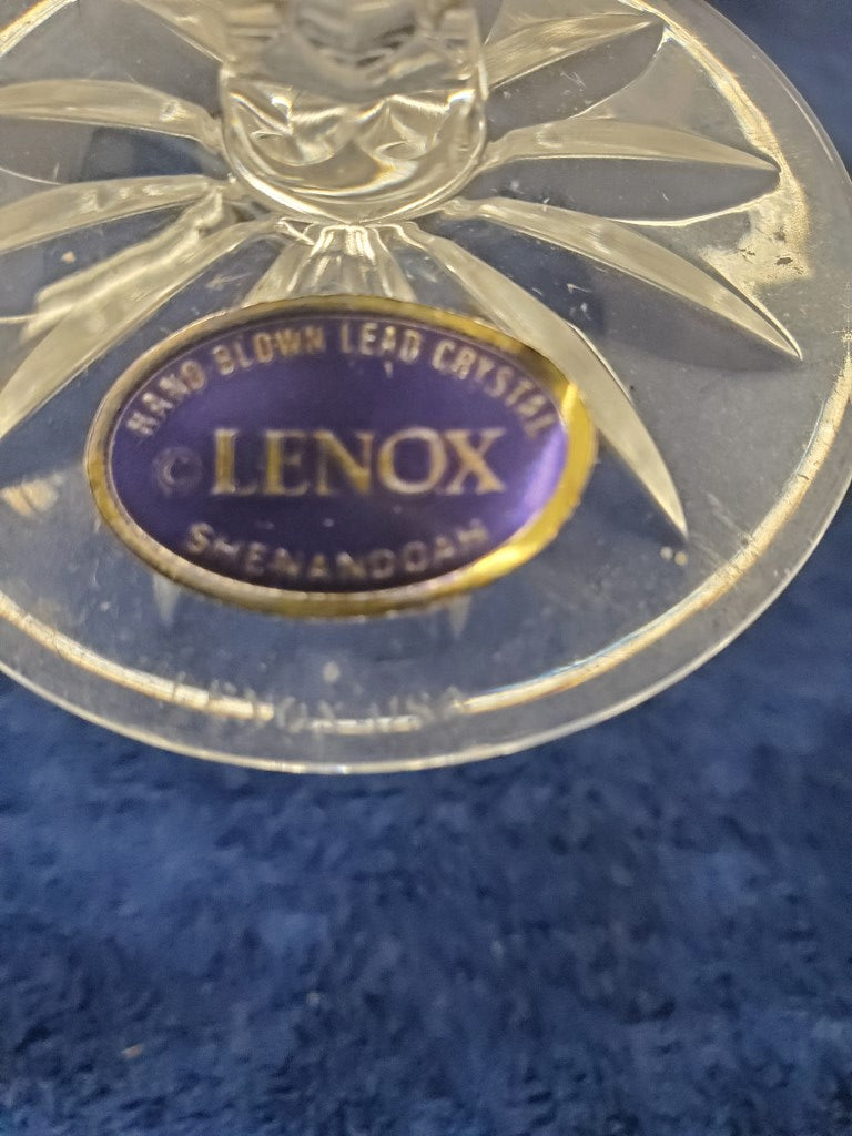 Set of 4 Lenox Shenandoah Wine Goblets LK