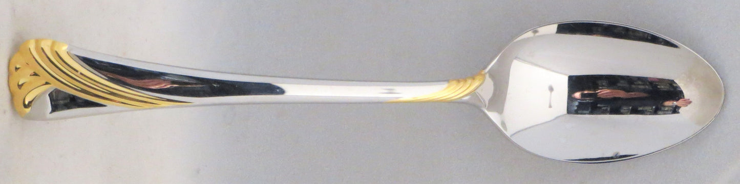 Set of 4 Lenox Kelly Gold (Stainless, Gold Accent) Teaspoon