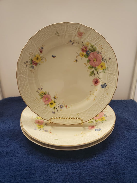 Set of 3 Mikasa Lancaster Salad Plates