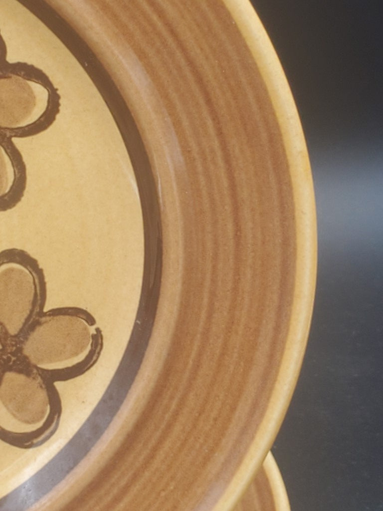 Set of 7 Metlox Poppytrail Vernon Carmel Salad Plates LK