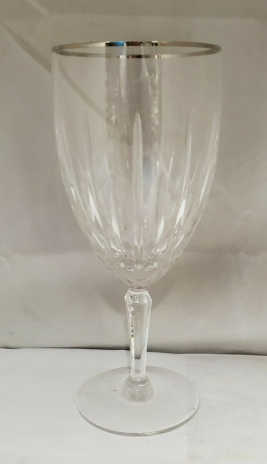 Set of 5 Lenox Clarity Platinum Iced Tea Glasses