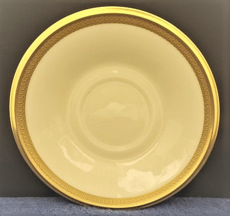 Set of 6 Lenox Aristocrat Saucers