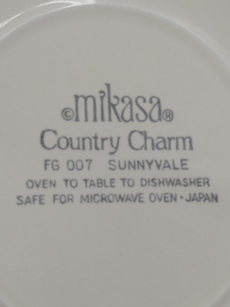 Set of 3 Mikasa Sunnyvale Rim Soup Bowls LK