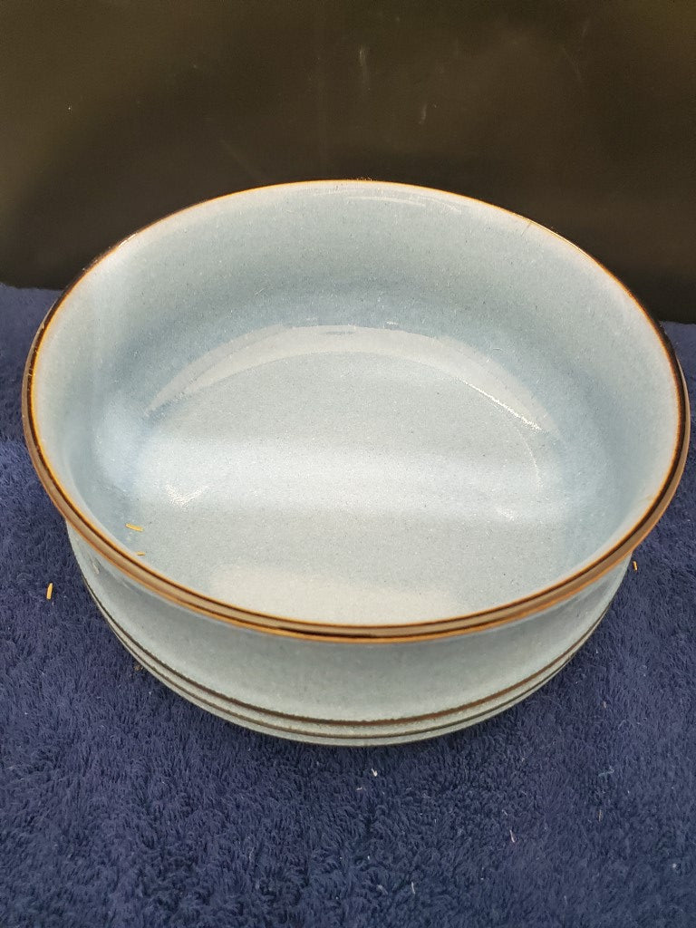 Denby Corfu and Rust 8" Round Vegetable Bowl LK