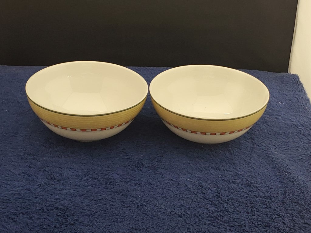 Set of 2 Villeroy & Boch Switch 2 Soup/Cereal Pieces