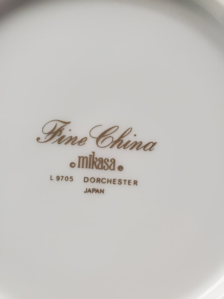 Set of 3 Mikasa Dorchester Rim Soup Bowls LK