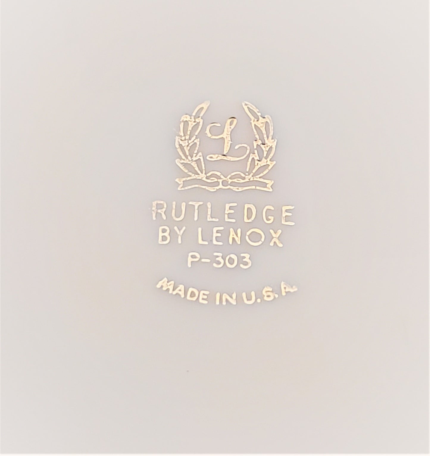 Set of 5 Lenox Rutledge Cup & Saucer Sets