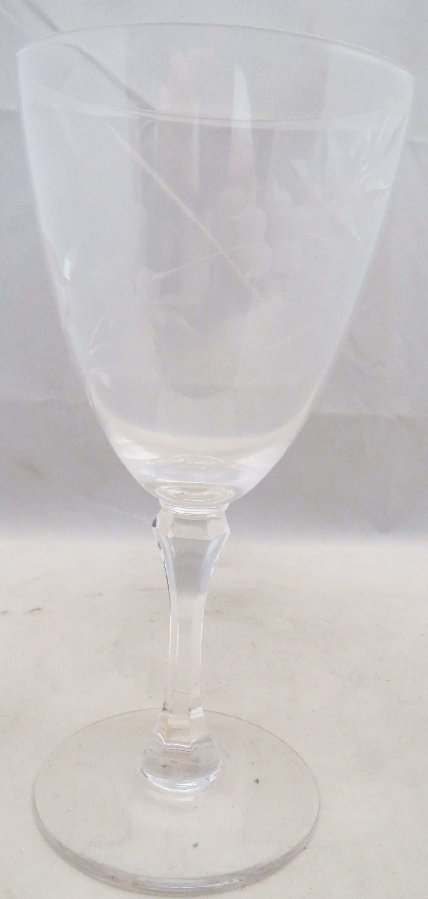 Set of 4 Lenox Brookdale Water Goblets