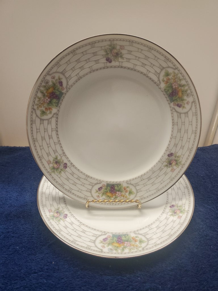 Set of 2 Noritake Kenmare Salad Plates LK