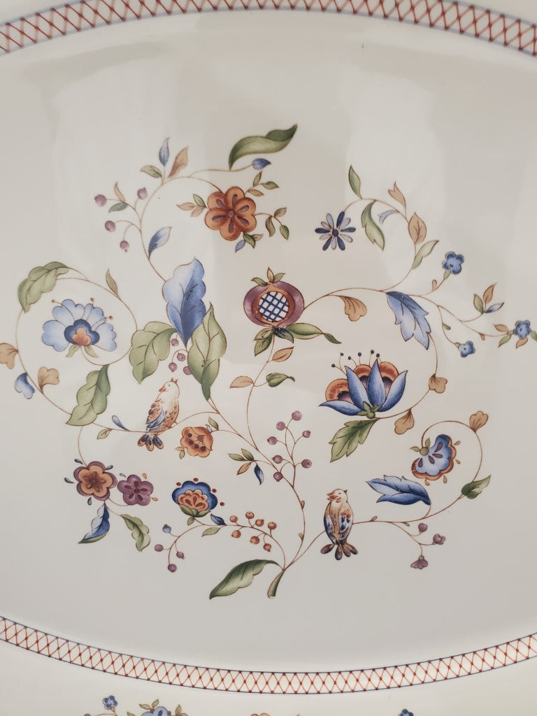 Lenox Wind Chimes Oval Serving Platter LK