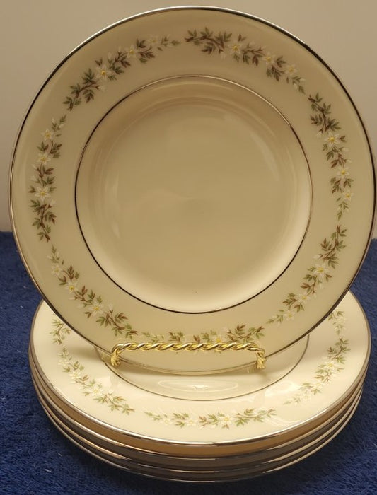 Set of 5 Lenox Brookdale Dinner Plates LK