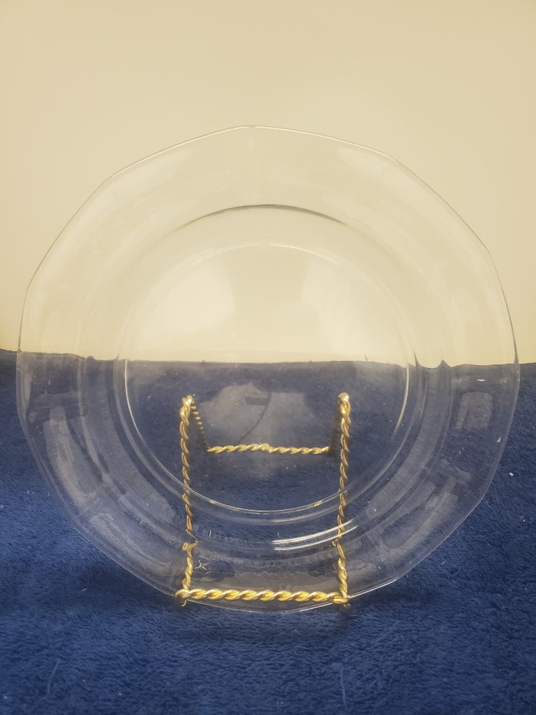 Depression Glass Fairfax Clear Salad Plate SASE102225