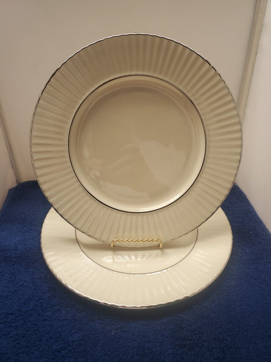 Set of 2 Lenox Citation Platinum Bread & Butter Plates