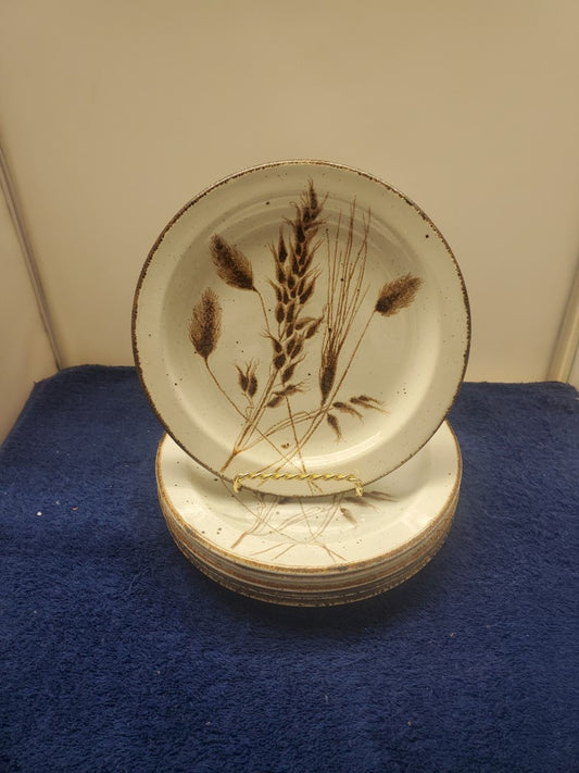 Set of 6 Stonhedge Midwinter Wild Oats Bread & Butter Plates