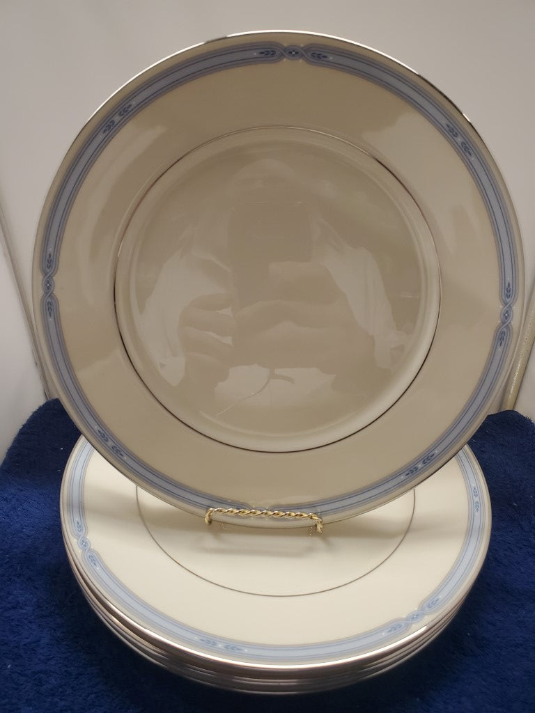 Set of 5 Lenox Courtland Dinner Plates LK