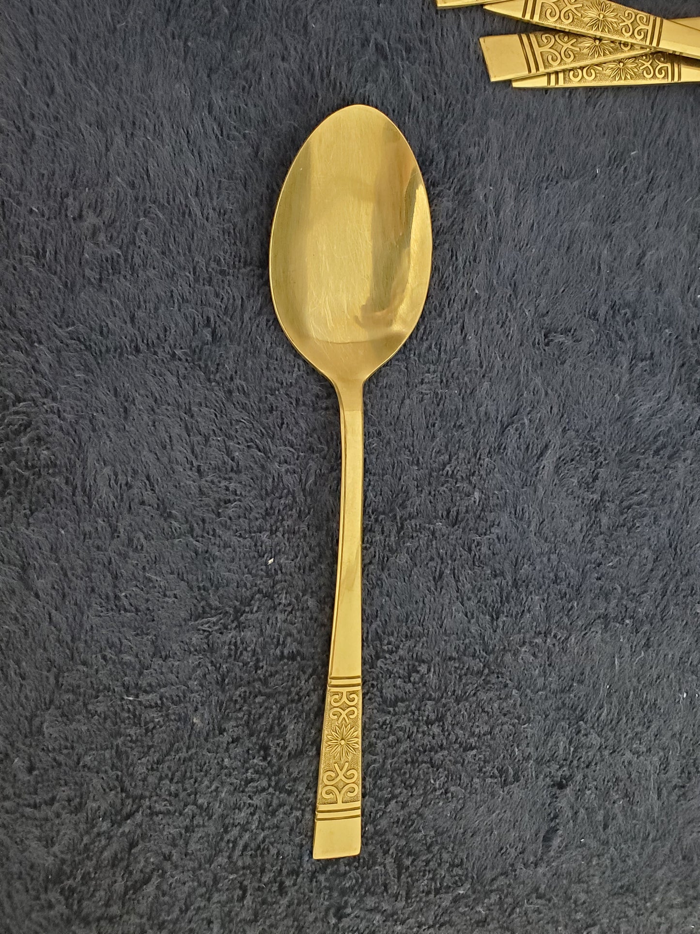 Set of 6 Barclay Geneve BAG14 Place/Oval Soup Spoons