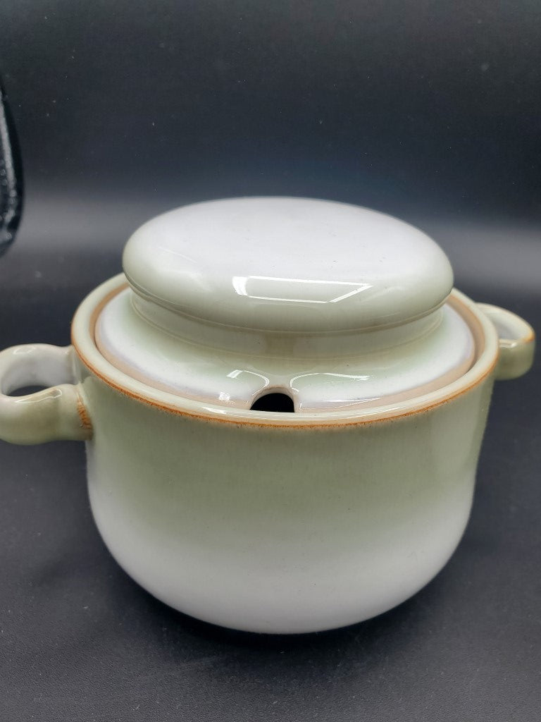Denby Deauville Creamer & Sugar Bowl with Lid LK