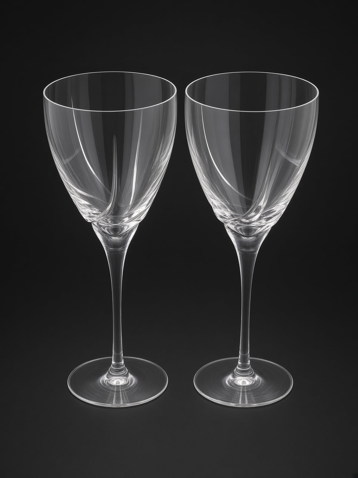 Set of 2 Lenox Sea Swirl Water Goblets LK