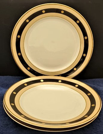 Set of 3 Christian Dior Celeste Salad Plates LK