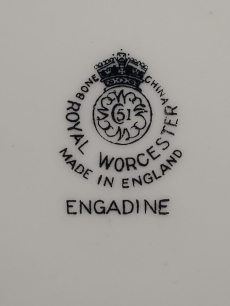 Set of 5 Royal Worcester Engadine Bread & Butter Plates LK